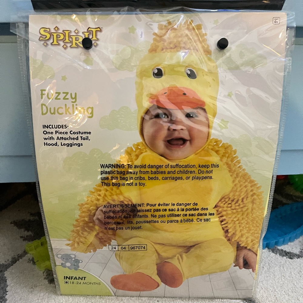 Spirit Yellow Duckling Costume